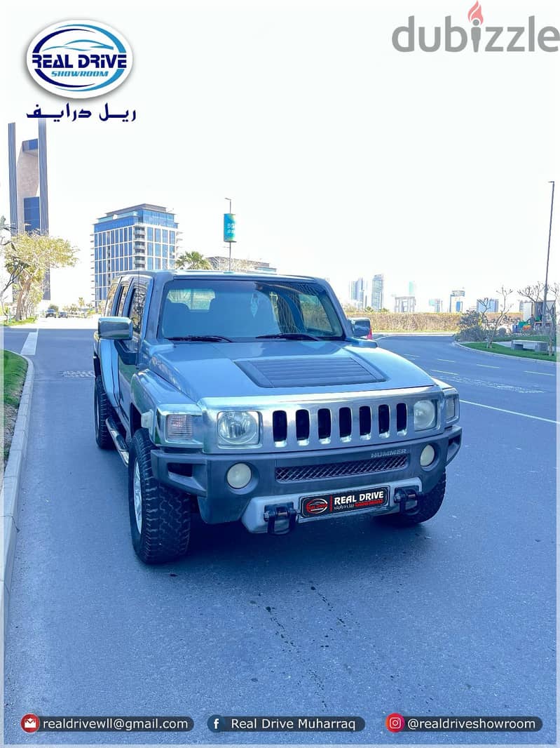 HUMMER H3 4x4- 2009 - 3.7L- 235000 km GREY . . FOR SALE 2