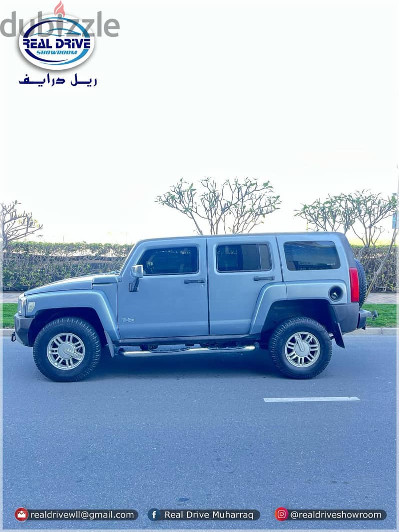 HUMMER H3 4x4- 2009 - 3.7L- 235000 km GREY . . FOR SALE 3