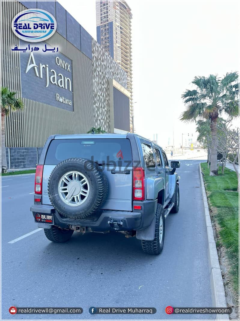 HUMMER H3 4x4- 2009 - 3.7L- 235000 km GREY . . FOR SALE 4