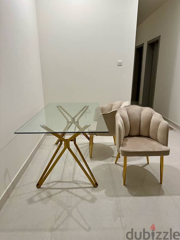 dining table and chairs 2