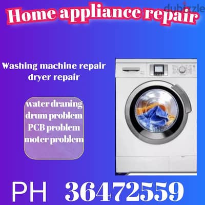 Washing machine repair refrigerator repair service maintenance