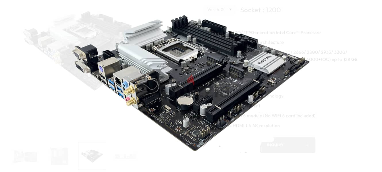 intel i3-10100f + B560MX-E PRO Motherboard 1