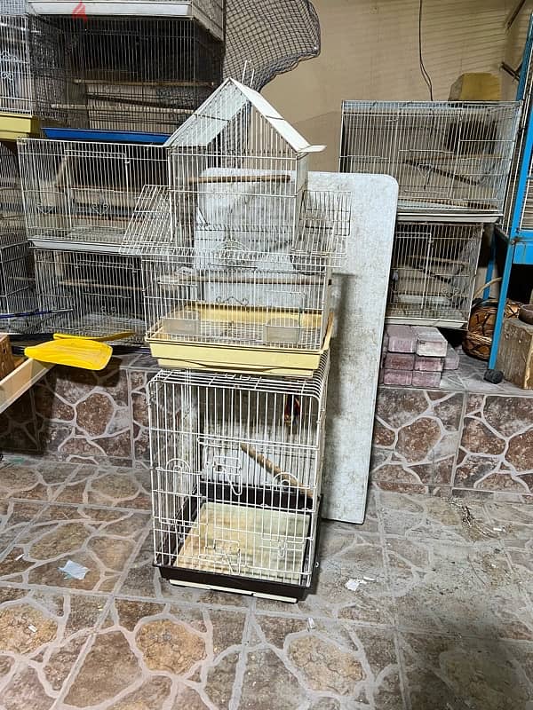 مجموعة اقفاص lot of cages 3