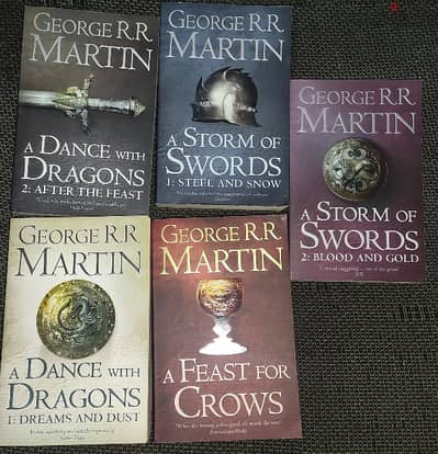 Game of Thrones book bundle