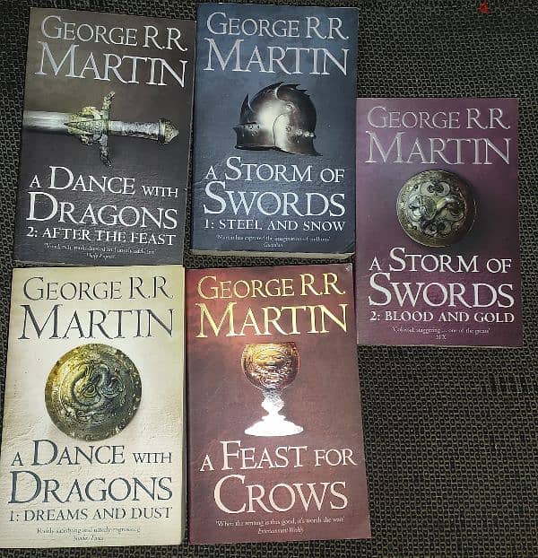 Game of Thrones book bundle 0