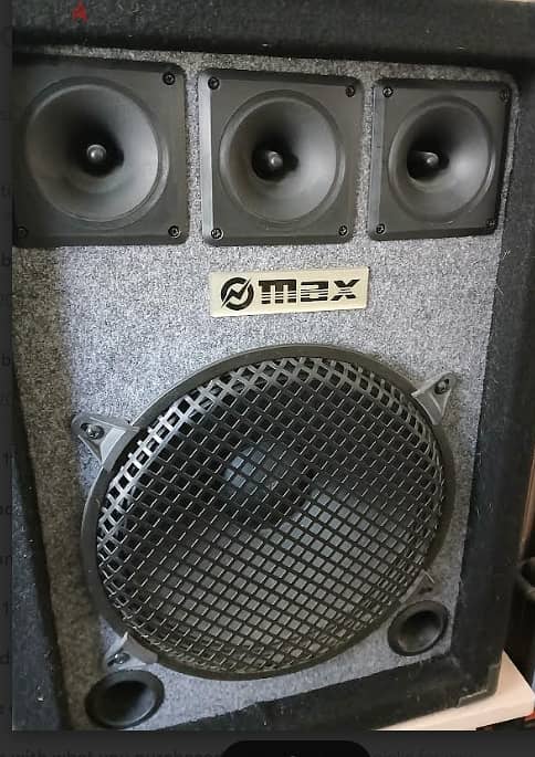 EMAX- audio mixer and spaeaker 1