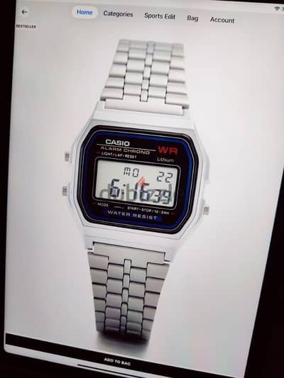 Casio classic watch ساعة كاسيو الكلاسيكية