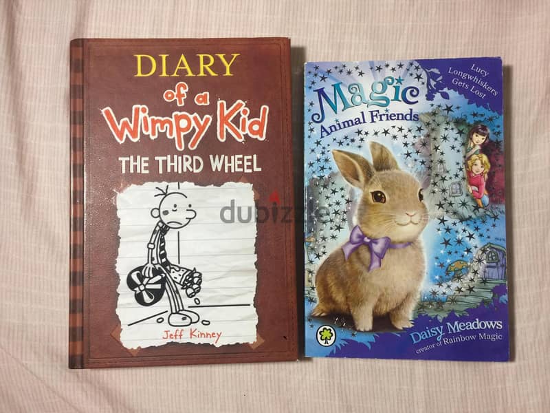 As new books (Diary of A Wimpy Kid, Magic Animal Friends) 0