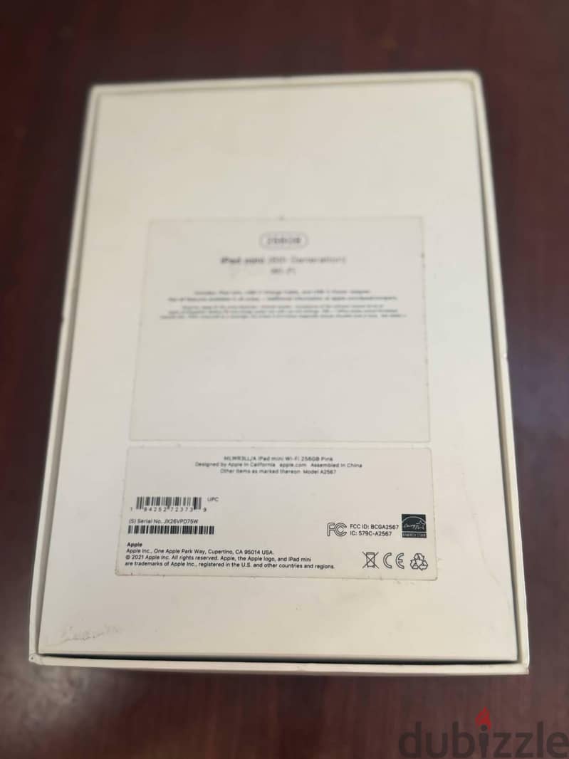 IPAD MINI6 (256 GB WIFI ONLY ) 3