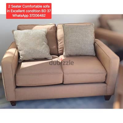 2 Seater Sofa and other items for sale with Delivery