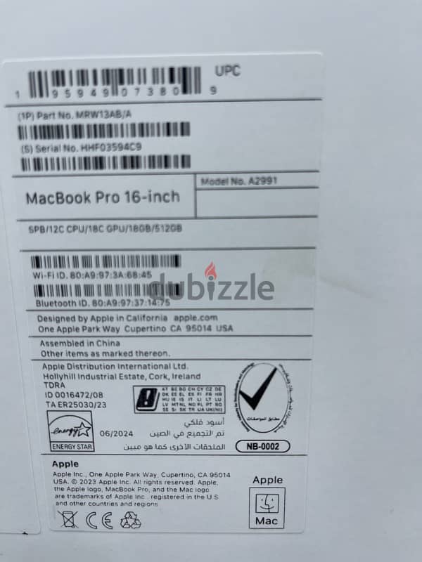 MacBook M3 Pro 16 inch 4