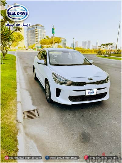 Kia Rio 2019 -1.4L V4 WHITE 48250KM WELL MAITAINED NEAT CAR FOR SALE