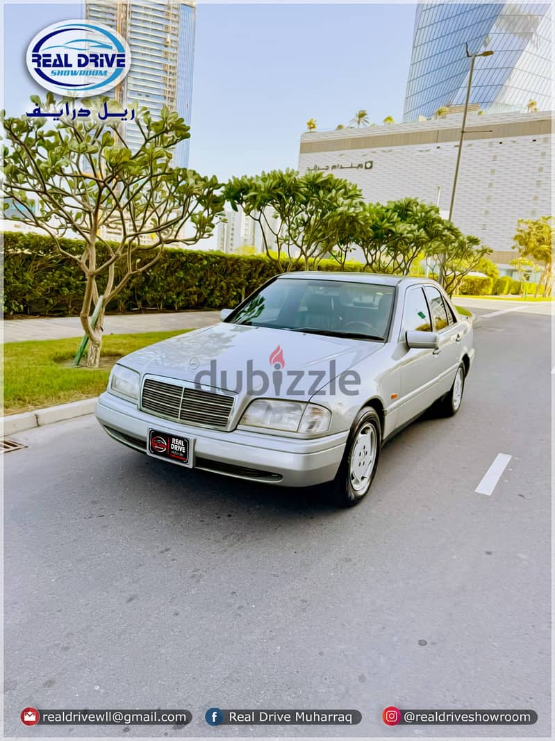 Mercedes-Benz280C 1994 SILVER KM 170000(VINTAGE)CLEAN CAR FOR SALE 2