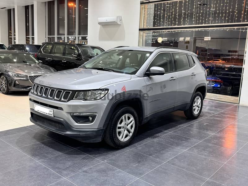 Jeep Compass 2018 Silver 1