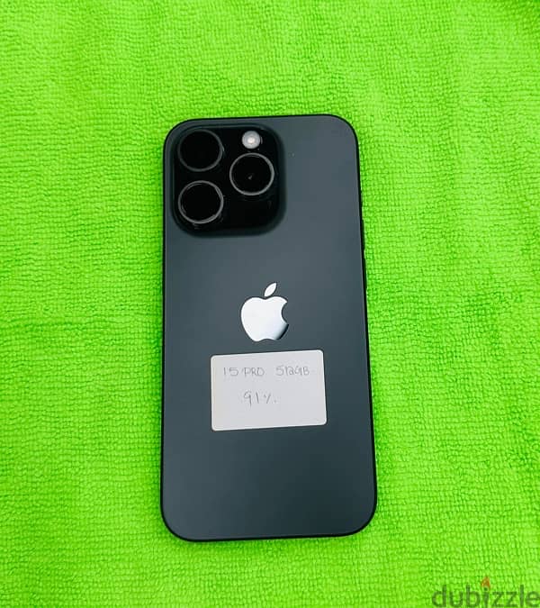 I PHONE 15 PRO 512 GB WITH 91% BATTERY STILL UNDER WARRANTY 0