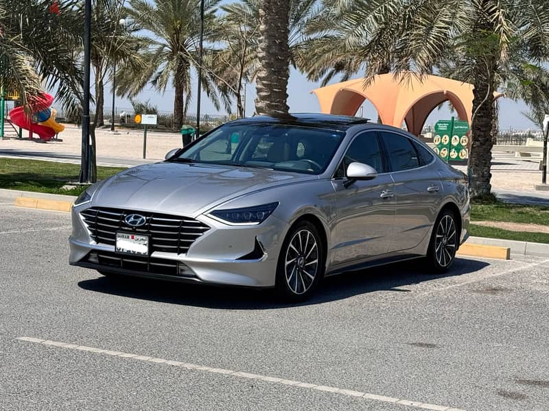 Hyundai Sonata 2021 Silver 1