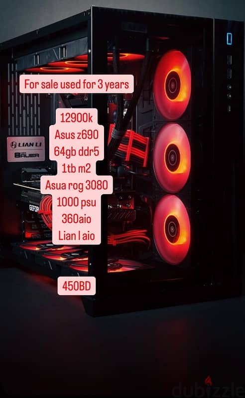 High-end RTX 3080 GAMING PC 0