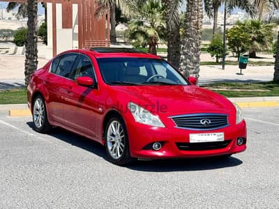 Infiniti G25 2013 Red