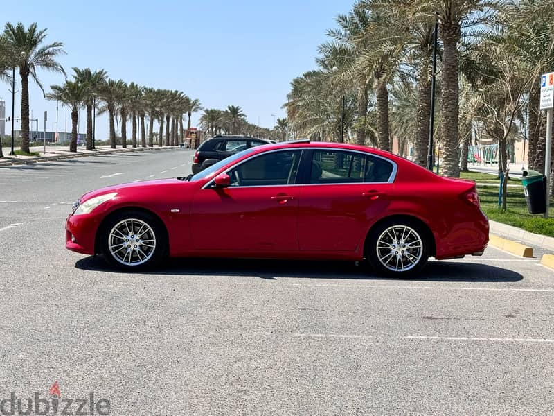 Infiniti G25 2013 Red 3