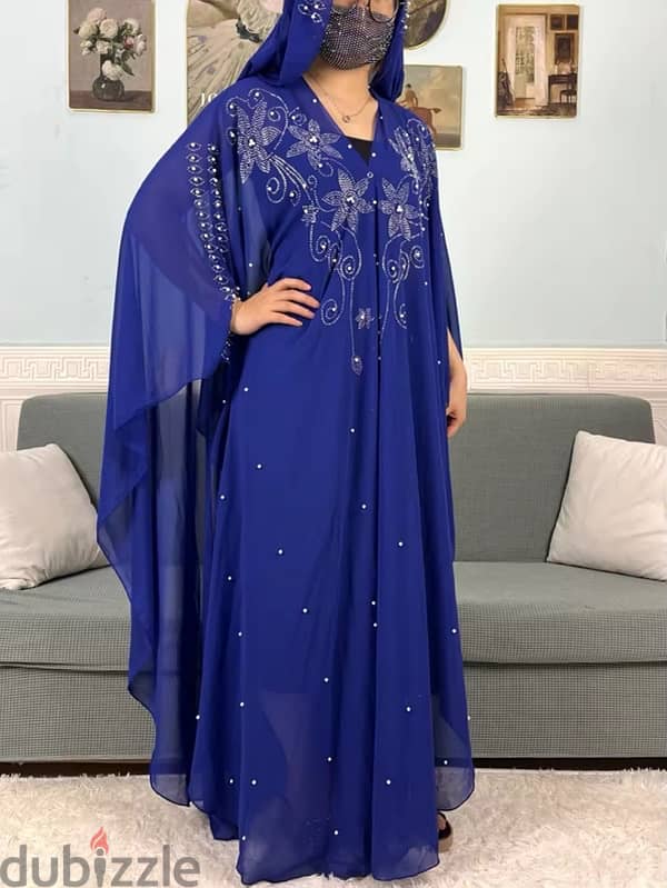 Chiffon Women Open Abaya 1