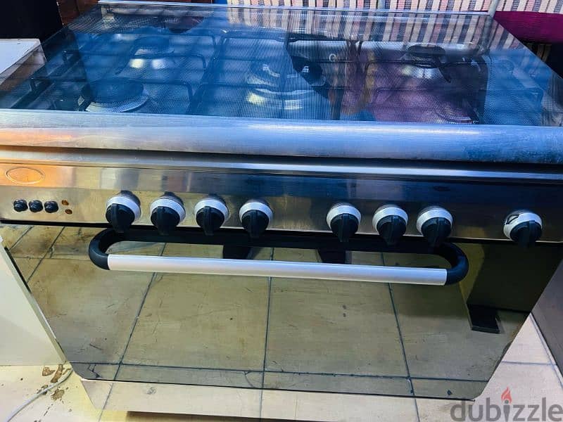 cooking range for sale 5 burner brand glem gas 1