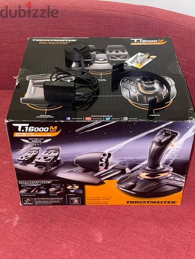 Thrustmaster T16000M Hotas with IR Tracker