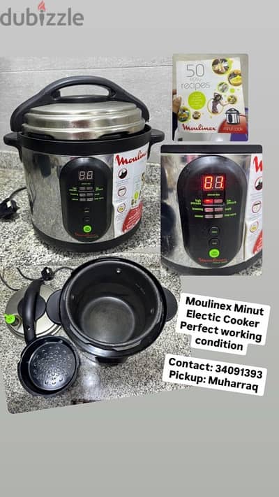 Moulinex Minut 6L Electronic Cooker