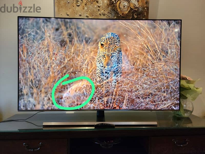 65in Samsung smart tv 4k model: UA65NU8000K 1