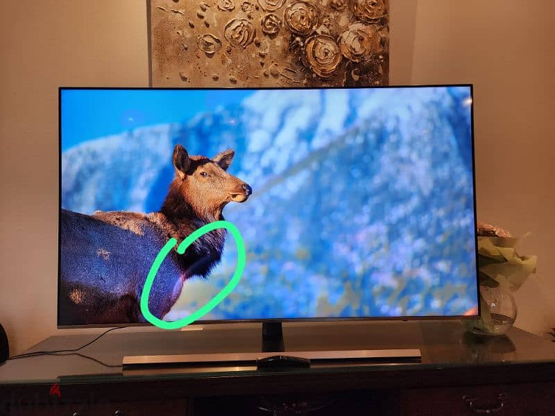 65in Samsung smart tv 4k model: UA65NU8000K 2