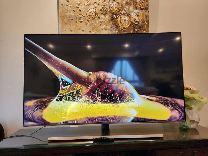 65in Samsung smart tv 4k model: UA65NU8000K 4