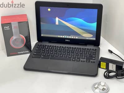 Dell Chromebook 3100 – Google Play Store + FREE Wireless Headphones