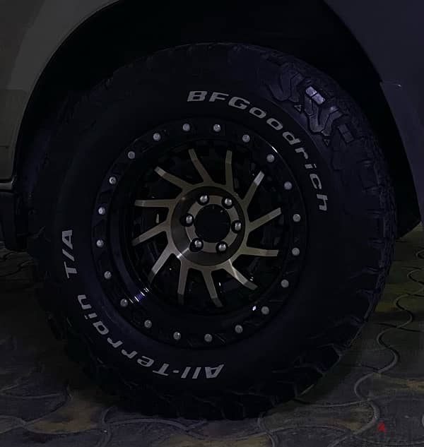 off-road wheels and tyres- Original Black Rhino and BF Goodrich wheels 4