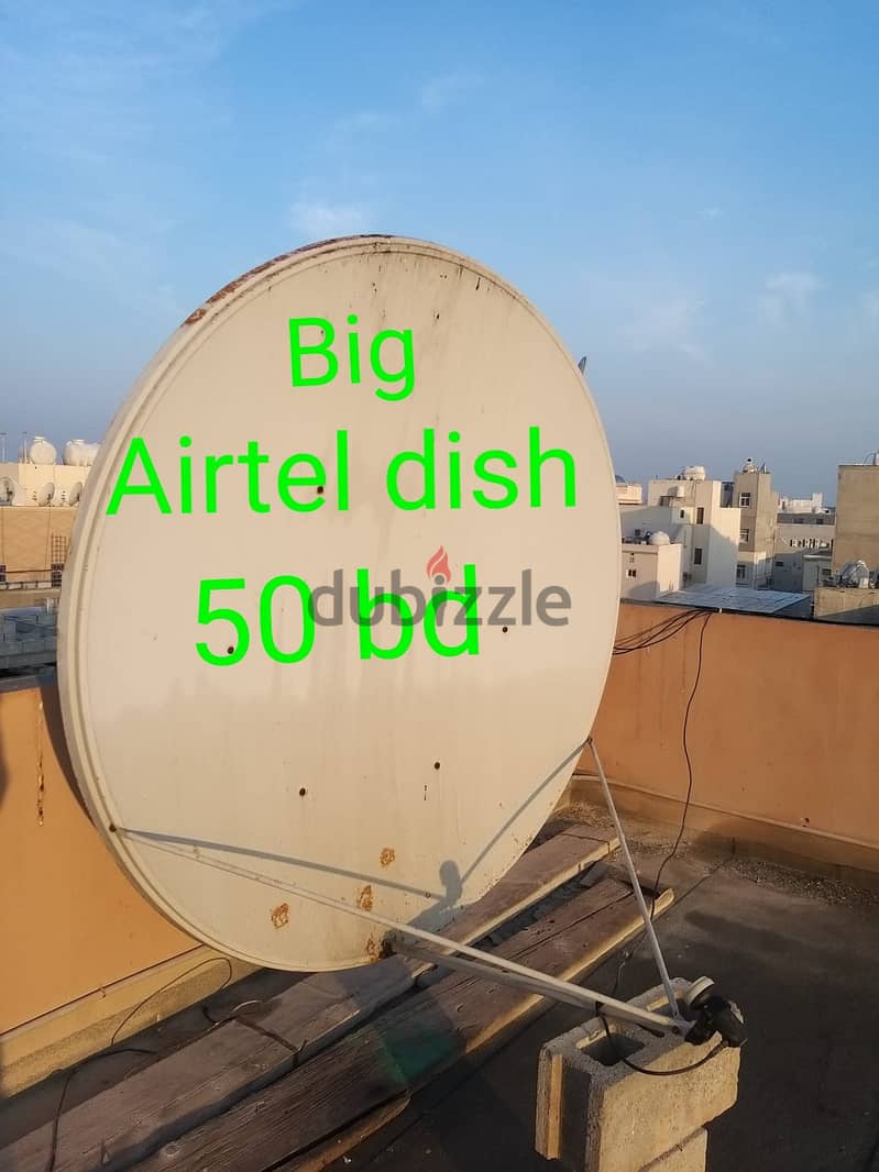 32 Inch LED TV Big Airtel Dish Airtel Television Set off Box 1