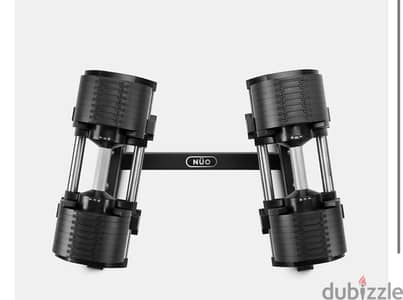 NÜOBELL ADJUSTABLE DUMBBELL with floor stand for sale@ 50. bd