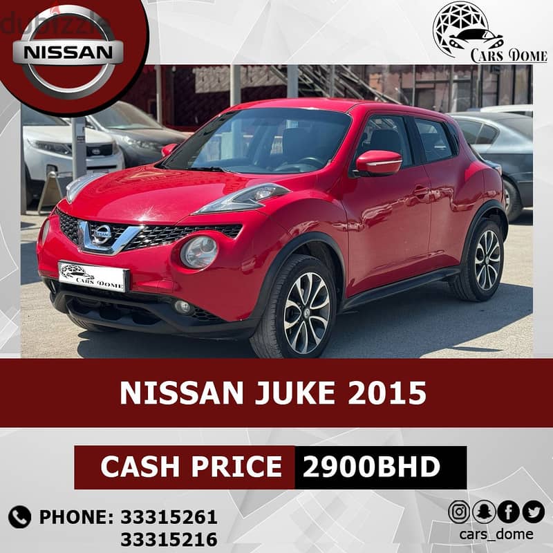 Nissan Juke 2015 1.6L نيسان جوك 7