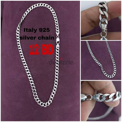 Italy 925 silver chains. pickup only