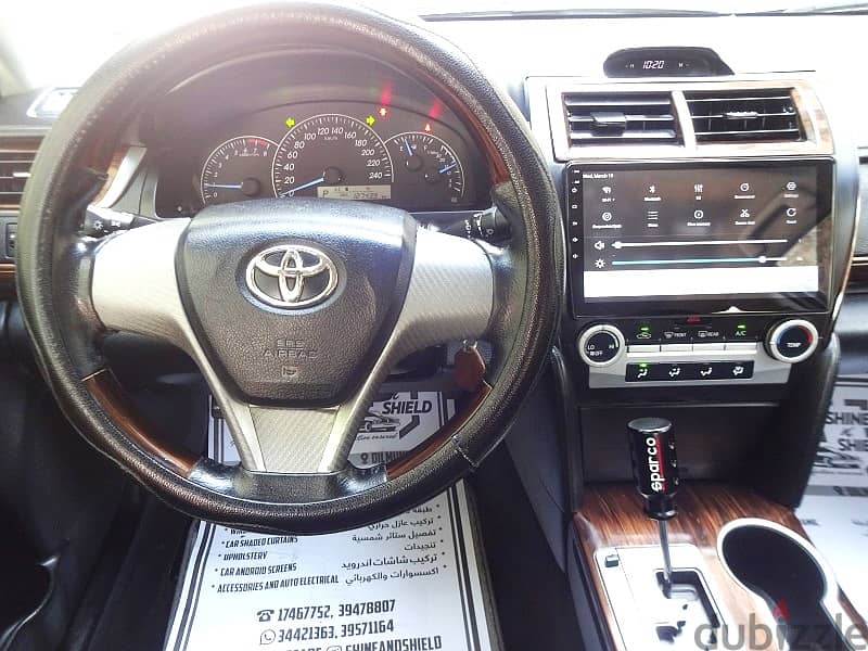 Toyota Camry GL 2.4 L 2013 White Well Maintained Urgent Sale 8