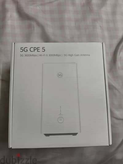 STC 5G WIFI ROUTER BRANDED NEW NOT USE