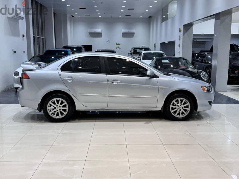 Mitsubishi Lancer 2014 silver 3