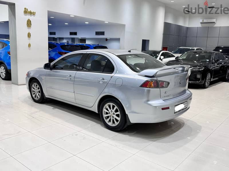 Mitsubishi Lancer 2014 silver 6