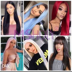 Coloured wig available 0