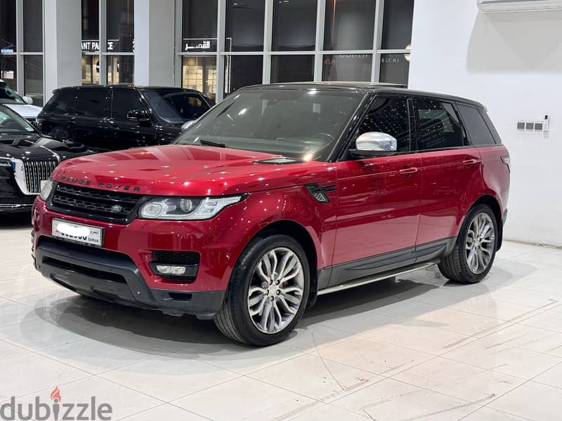 Land Rover Range Rover Sport 2014 Red 1