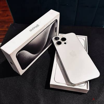 iphone white titanium for sale in only 335 bhd