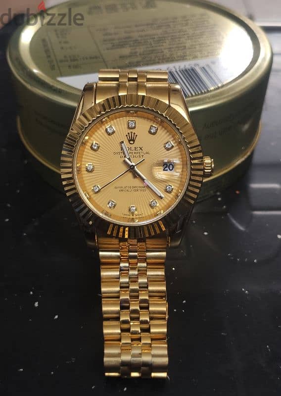 rolex premium quality golden 0