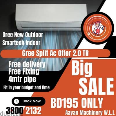 Split Ac for Sale New outdoor with used Indoor