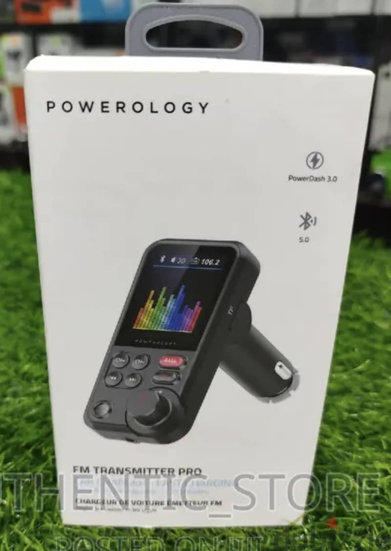 FM adaptor CAR charger POWEROLOGY 1