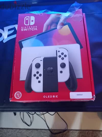 nintendo switch oled like new