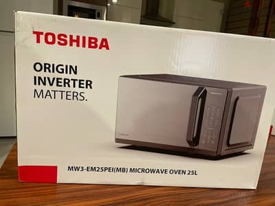 New Toshiba 25L Digital Microwave oven– Sealed Box - only 29 BHD!