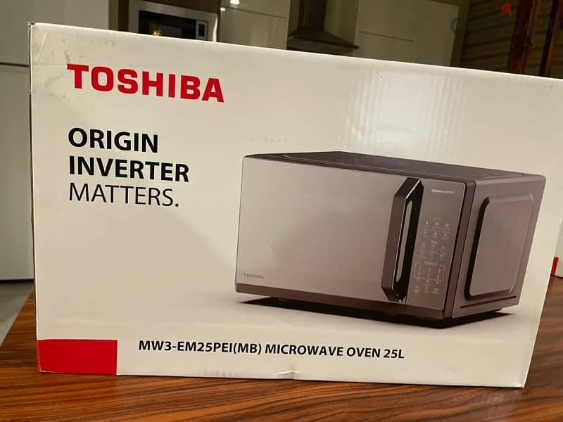 New Toshiba 25L Digital Microwave oven– Sealed Box - only 29 BHD! 0