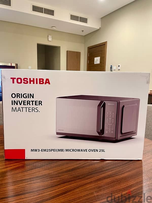 New Toshiba 25L Digital Microwave oven– Sealed Box - only 29 BHD! 1